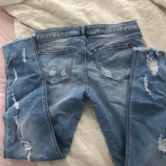 Medium Washed Ripped Jeans - Picture 2 of 2
